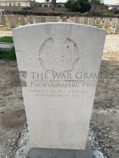 BAGHDAD (NORTH GATE) WAR CEMETERY - CHERIAN, J